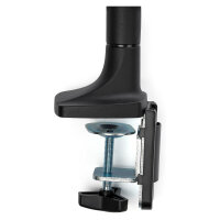 STARTECH.COM Single Monitorarm - Tischbefestigung - frei beweglich - bis zu 81,28CM 32Zoll Bildschirme - VESA - robustes Alu schwarz