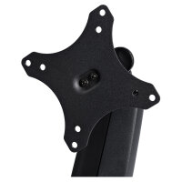 STARTECH.COM Single Monitorarm - Tischbefestigung - frei beweglich - bis zu 81,28CM 32Zoll Bildschirme - VESA - robustes Alu schwarz