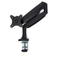 STARTECH.COM Single Monitorarm - Tischbefestigung - frei beweglich - bis zu 81,28CM 32Zoll Bildschirme - VESA - robustes Alu schwarz