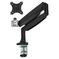 STARTECH.COM Single Monitorarm - Tischbefestigung - frei beweglich - bis zu 81,28CM 32Zoll Bildschirme - VESA - robustes Alu schwarz
