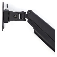 STARTECH.COM Single Monitorarm - Tischbefestigung - frei beweglich - bis zu 81,28CM 32Zoll Bildschirme - VESA - robustes Alu schwarz