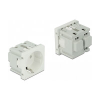 Easy 45 Schutzkontakt-Steckdose 45 x 45 mm 10 Stück