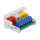 Easy 45 Modul 3 x Cinch Buchse 22,5 x 45 mm