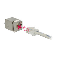 Keystone Modul RJ45 Secure Cat.6 > LSA