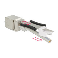 Keystone Modul RJ45 Secure Cat.6 > LSA