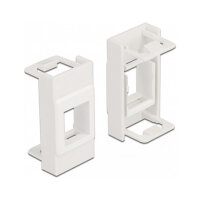 Easy 45 Modul Keystone Halterung 22,5 x 45 mm, weiß