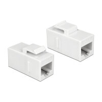 Keystone Modul RJ45 Buchse > RJ45 Buchse Cat.6 UTP...