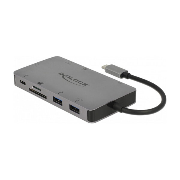 USB Type-C™ Dockingstation 4K - HDMI / VGA / USB 3.1 / SD / LAN / PD 3.0