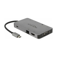 USB Type-C™ Dockingstation 4K - HDMI / VGA / USB 3.1 / SD / LAN / PD 3.0