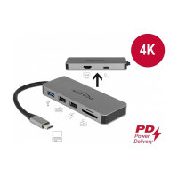 USB Type-C™ Dockingstation für Mobilgeräte 4K - HDMI / Hub / SD / PD 2.0