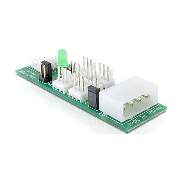 Verteiler Platine für 6 x Lüfter 5 V / 12 V