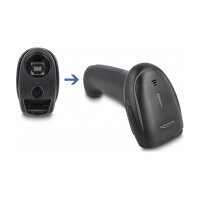 Barcode Scanner 1D Laser für 2.4 GHz, Bluetooth oder...