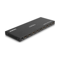 HDMI Splitter 1 x HDMI in zu 8 x HDMI out 4K 60 Hz mit Downscaler