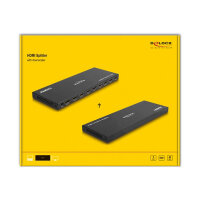 HDMI Splitter 1 x HDMI in zu 8 x HDMI out 4K 60 Hz mit Downscaler