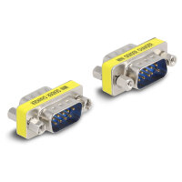 D-Sub 9 Pin Gender Changer Stecker zu Stecker (Muttern) 2...