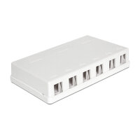 Keystone Leergehäuse 6 Port