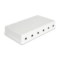 Keystone Leergehäuse 6 Port