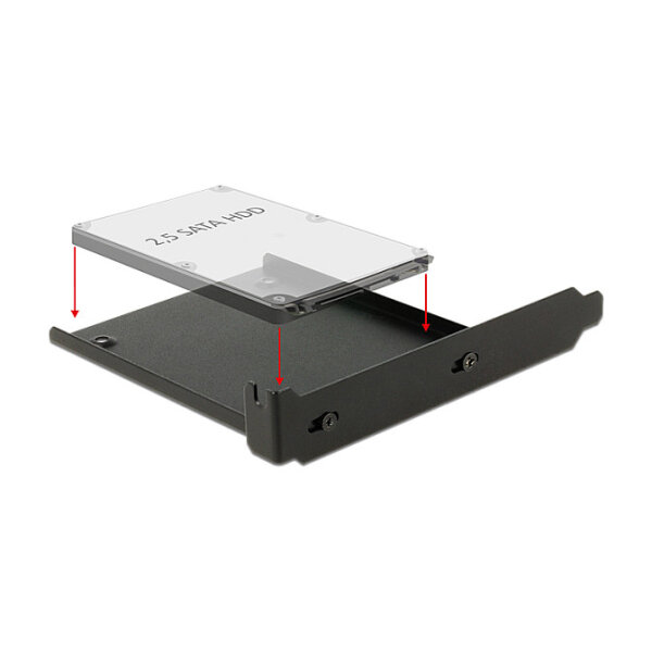 Einbaurahmen für 1 x 2.5? HDD in den PC Slot