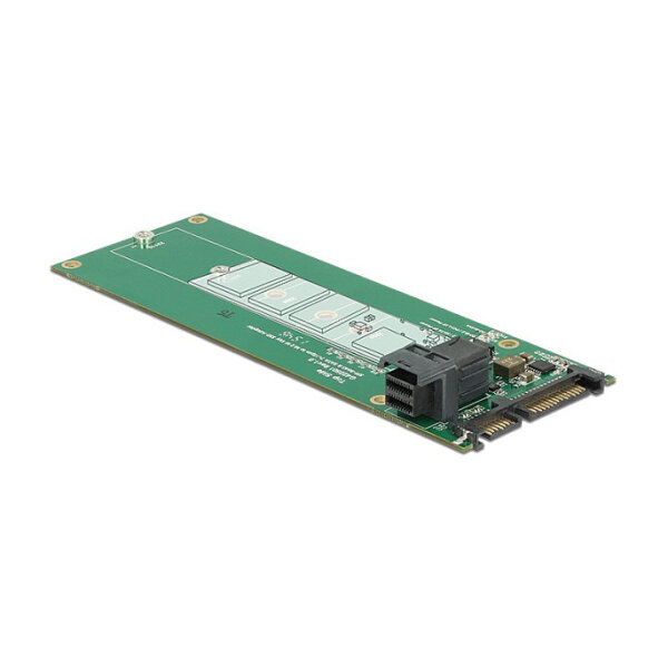 Konverter SATA 22 Pin / SFF-8643 NVMe > 1 x M.2 Key M