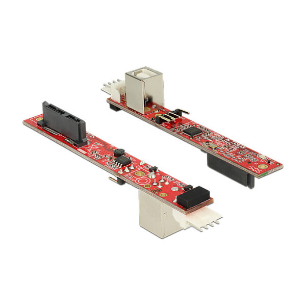 Konverter Slim SATA 13 Pin zu USB 2.0 Typ-B Buchse
