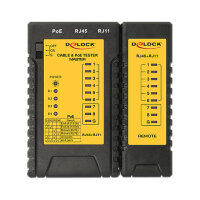Kabeltester RJ45 / RJ12 / PoE