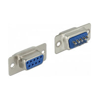 Steckverbinder D-Sub 9 Pin Buchse Lötversion