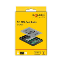 2.5? SATA Card Reader für CFast Speicherkarten