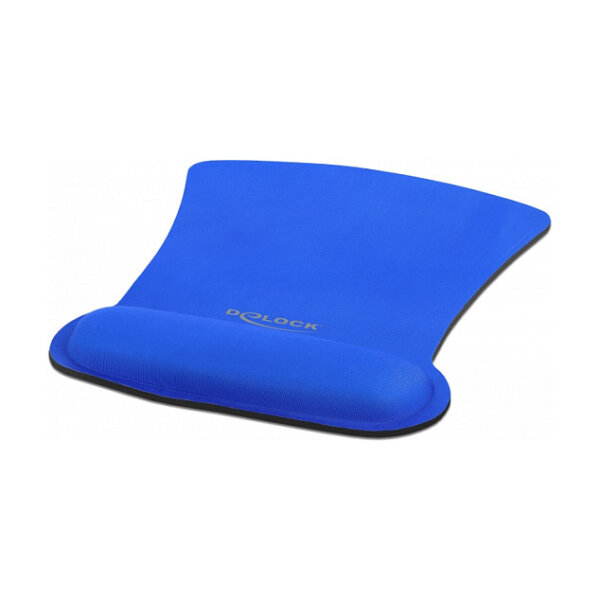Ergonomisches Mauspad mit Handballenauflage blau 255 x 207 mm