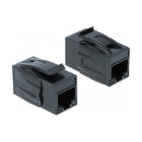 Keystone Modul RJ45 Buchse > RJ45 Buchse Cat.6A UTP...