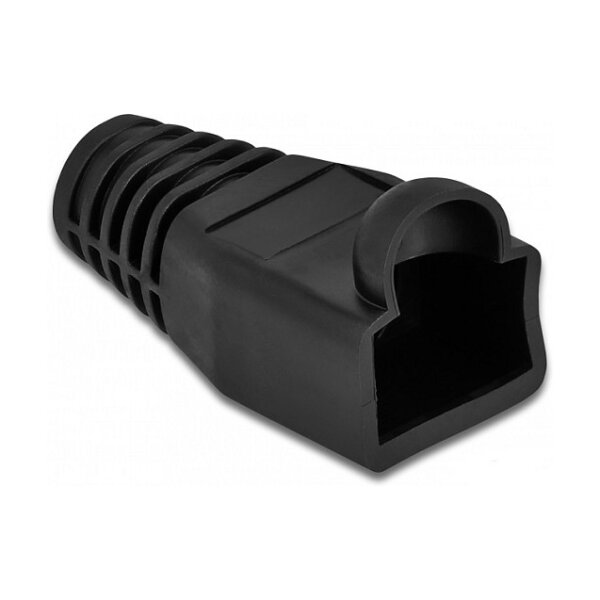 Knickschutztülle für RJ45 Stecker schwarz 20 Stück