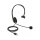 USB Mono Headset mit Lautstärkeregler für PC und Notebook - Ultra-Leicht