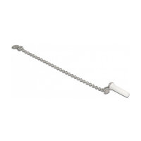 LWL Staubschutzkappe mit Kette für LC Stecker weiß