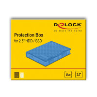 Schutzbox für 2.5? HDD / SSD blau