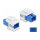 Keystone Modul SC Simplex Buchse zu SC Simplex Buchse blau / weiß