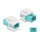 Keystone Modul SC Simplex Buchse zu SC Simplex Buchse aqua / weiß