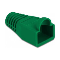 Knickschutztülle für RJ45 Stecker grün 20...