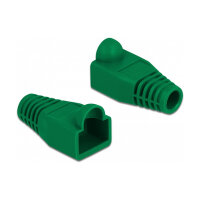 Knickschutztülle für RJ45 Stecker grün 20...