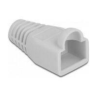 Knickschutztülle für RJ45 Stecker grau 20...