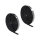 Strapazierfähiges Klettband selbstklebend mit Haft- und Flauschband L 25 m x B 25 mm schwarz
