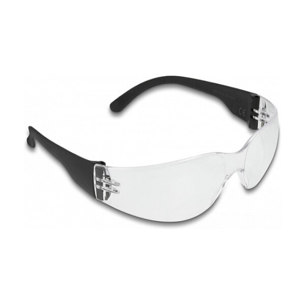 Schutzbrille mit Bügel Sichtscheiben klar