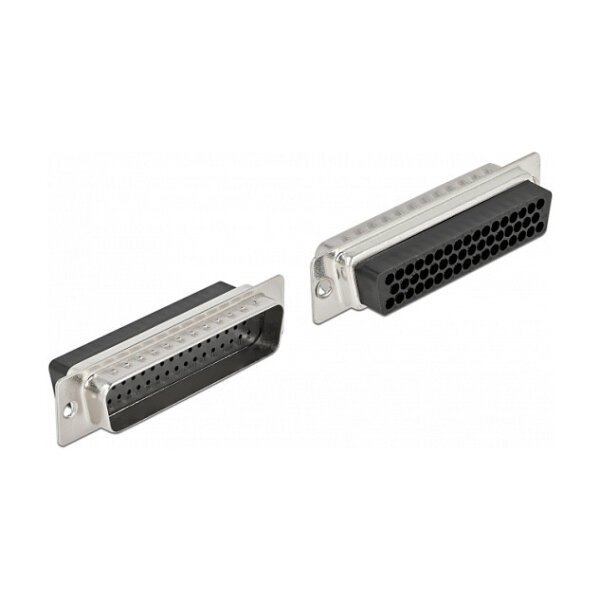 D-Sub HD 50 Pin Crimp Stecker, Metall