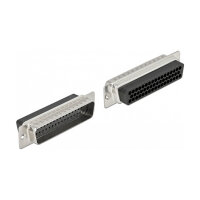 D-Sub HD 50 Pin Crimp Stecker, Metall
