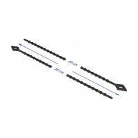 Blitzbinder wiederverwendbar L 200 x B 2,4 mm schwarz 100 Stück