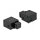 Keystone Modul mit USB Type-C™ Ladebuchse 2,1 A schwarz