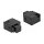 Keystone Modul mit USB Type-C™ Ladebuchse 2,1 A schwarz