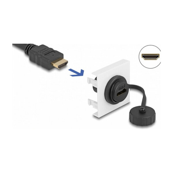 Easy 45 HDMI Modul 45 x 45 mm