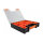 Sortimentsbox mit 14 Fächern 312 x 272 x 60 mm orange / schwarz