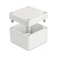 Installationsgehäuse IP65 wasserdicht 100 x 100 x 75 mm grau