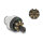 M12 Steckverbinder A-kodiert 8 Pin Stecker zur Montage mit Schraubanschluss