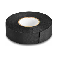 Gewebeband 25 m x 25 mm reißfest selbstklebend schwarz